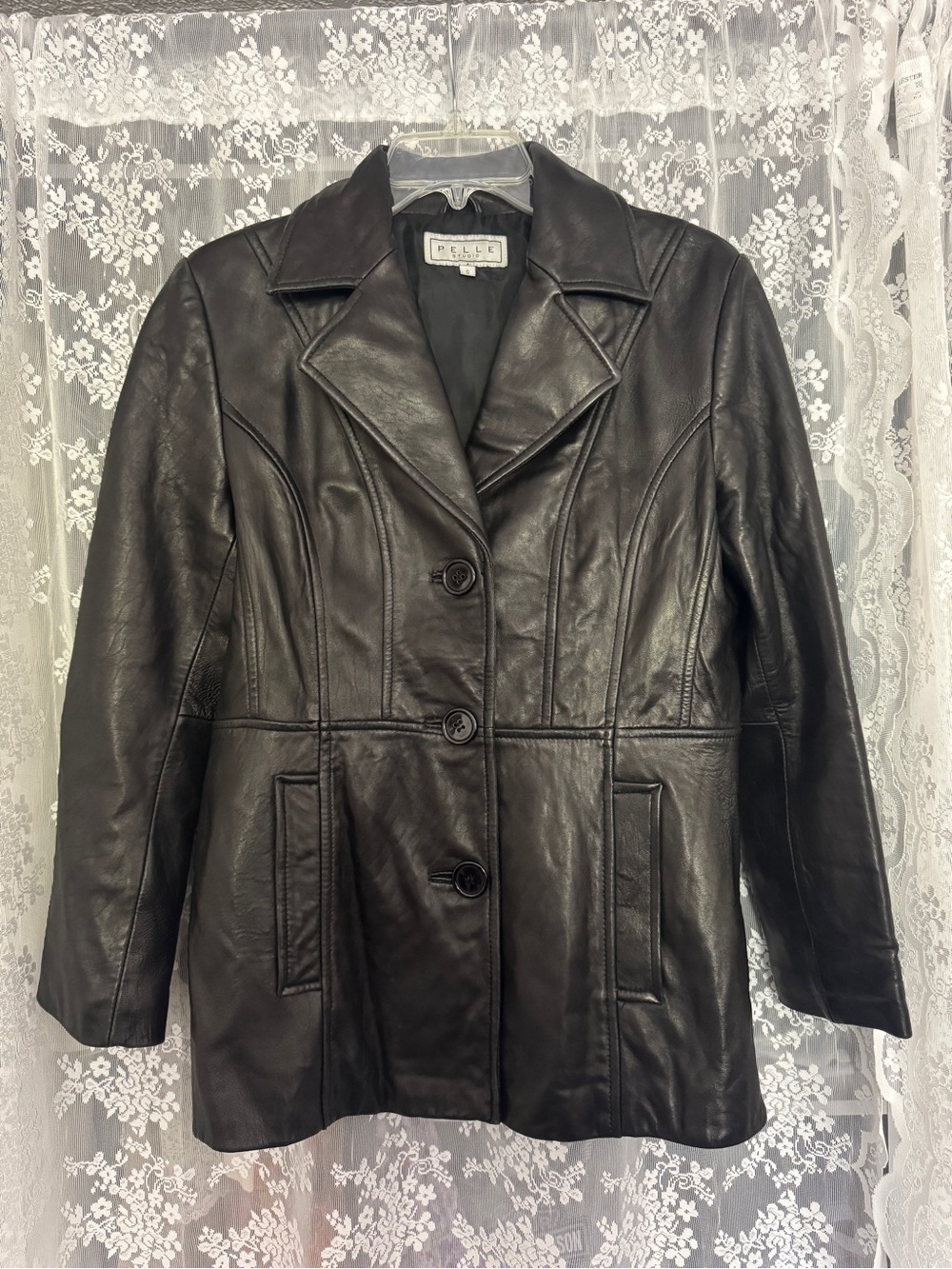 VINTAGE genuine leather jacket